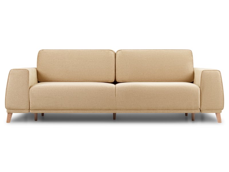 Диван прямой Ларонсо Шенилл Песочный