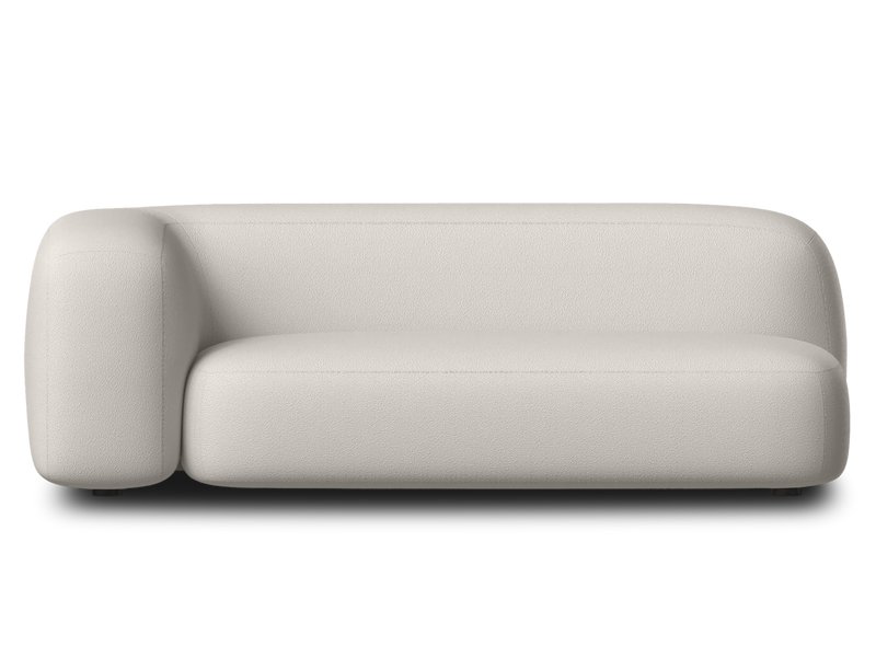 Диван прямой Риббл-11 Букле Молочный