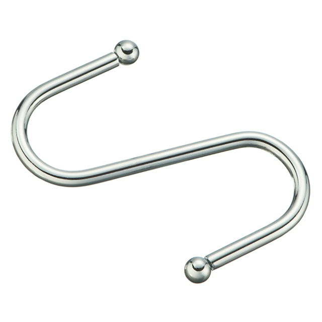 крючок для рейлинга 70х40х4мм хром декорированный