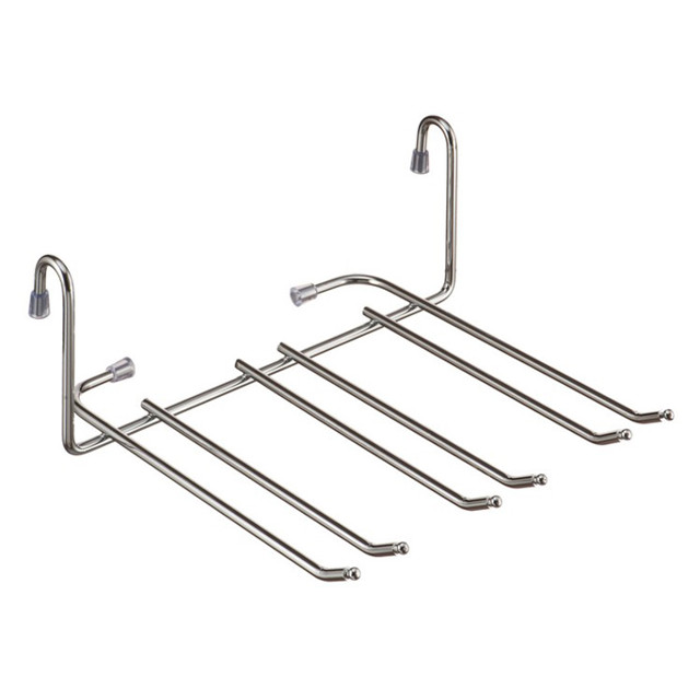 полка для рейлинга для фужеров 240x205x100мм хром