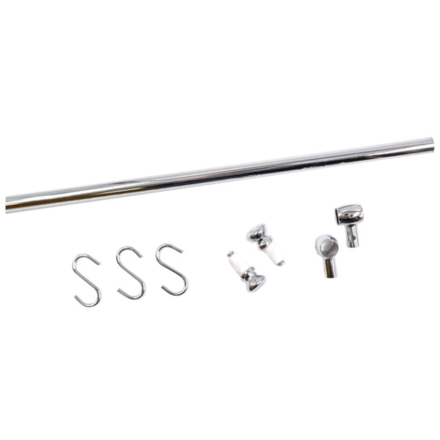 комплект рейлинга Ретро L600мм хром