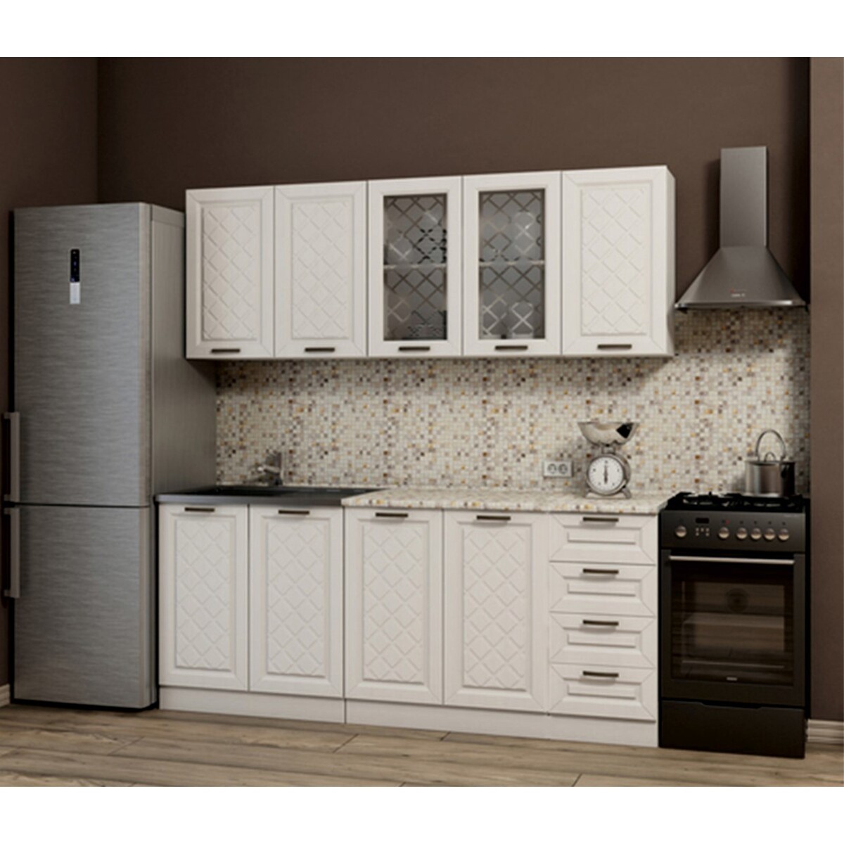 Кухонный гарнитур прямой