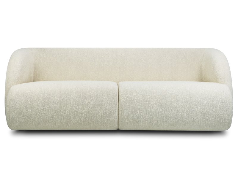Диван прямой Виенсо Букле Молочный