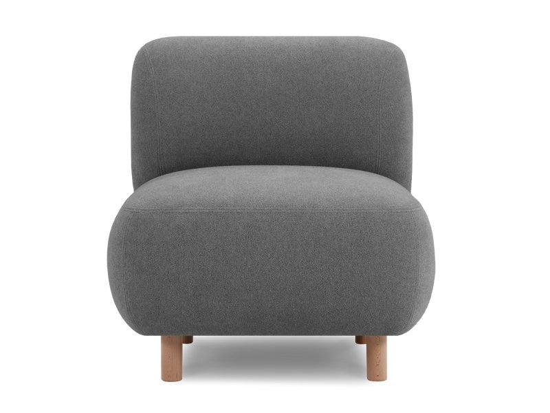 Кресло Пайпел Букле Графитовый