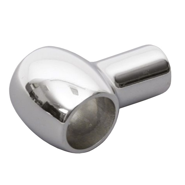 держатель для рейлинга Т-образный хром 2шт