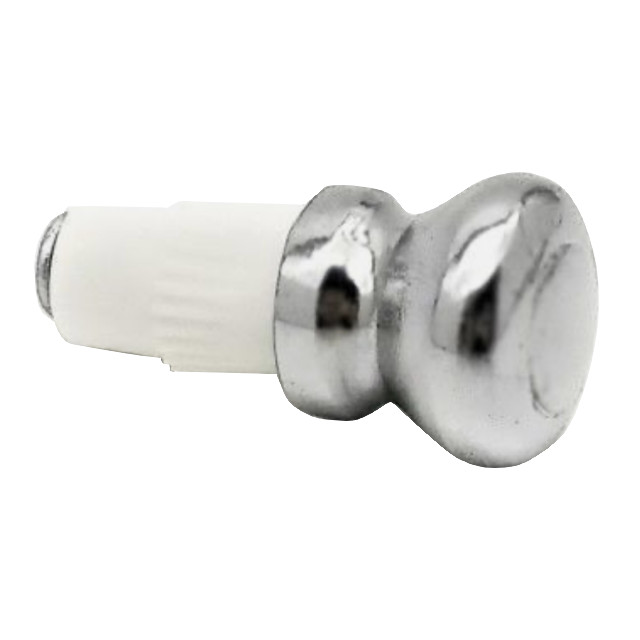 заглушка для рейлинга декоративная хром 2шт