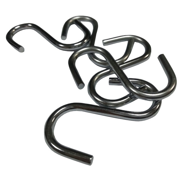 крючок для рейлинга хром 5шт