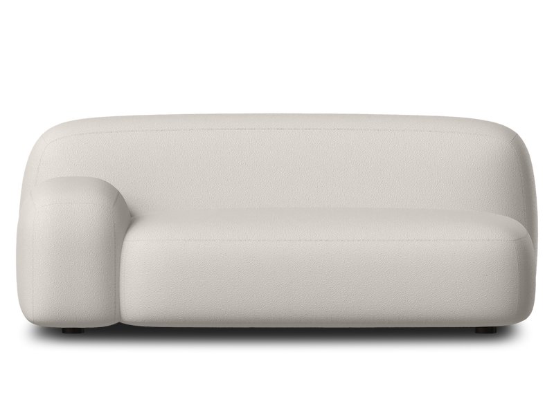 Диван прямой Риббл-2 Букле Молочный