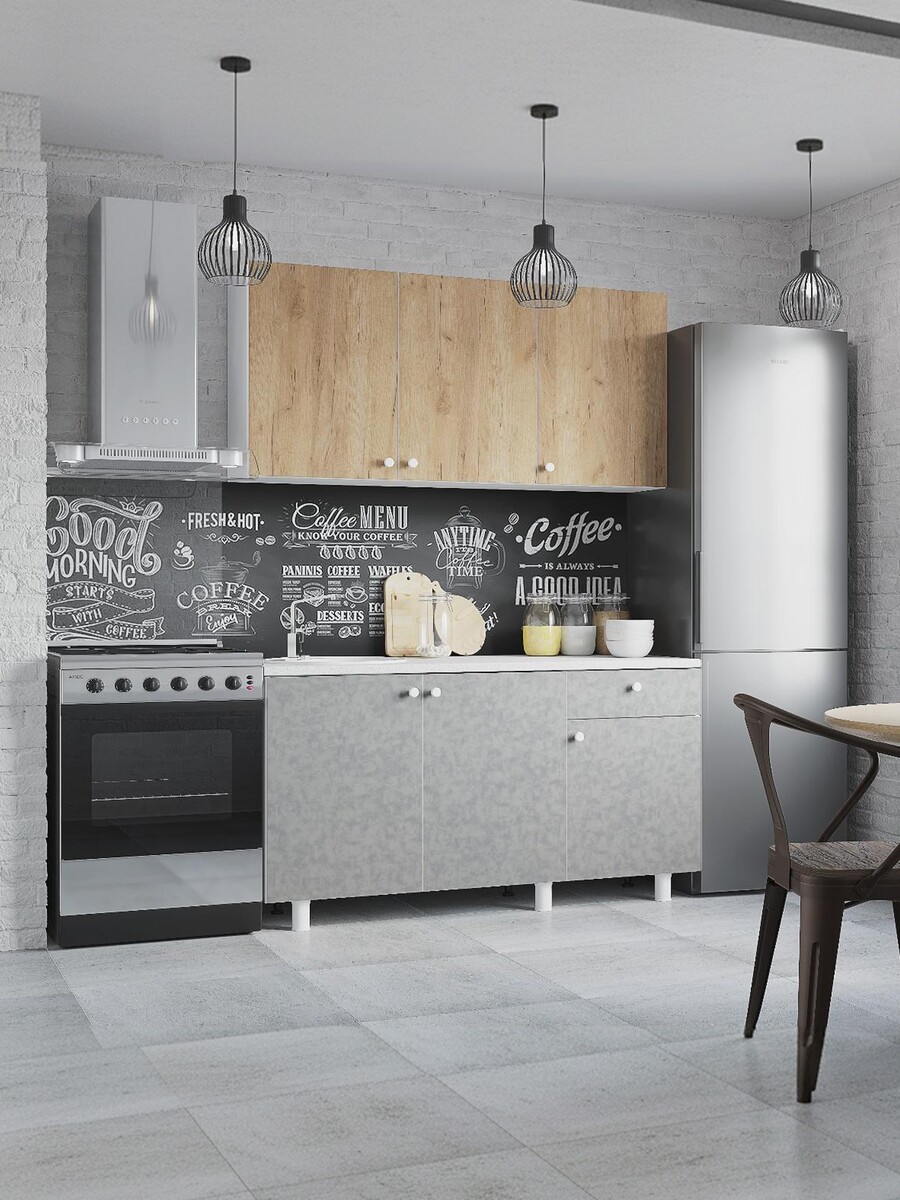 Кухонный гарнитур прямой