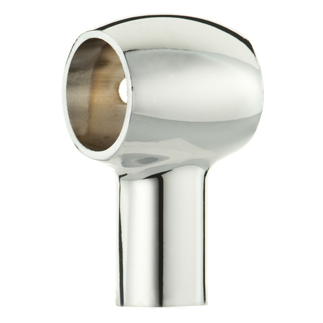 держатель для рейлинга Т-образный хром