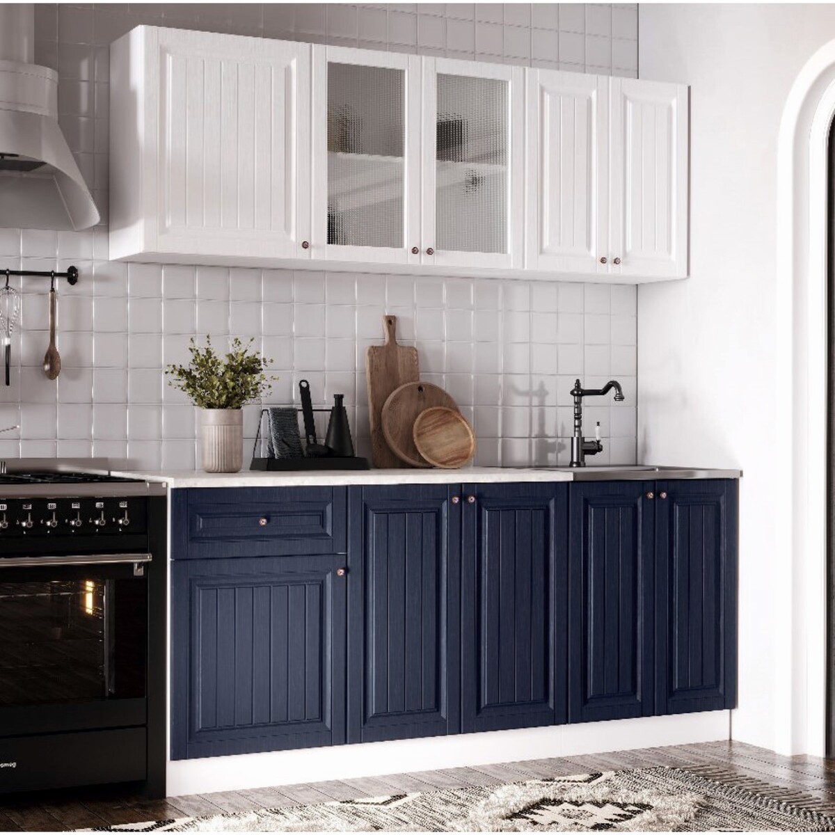 Кухонный гарнитур прямой