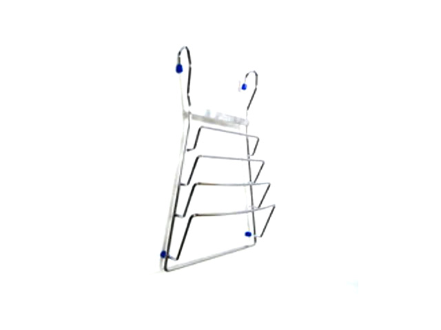 полка для рейлинга для крышек 210х110х370мм хром