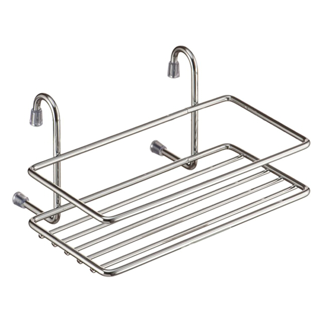 полка для рейлинга 1-ярусная 205х130х105мм хром