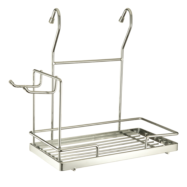 полка для рейлинга для миксера 330х170х290мм хром
