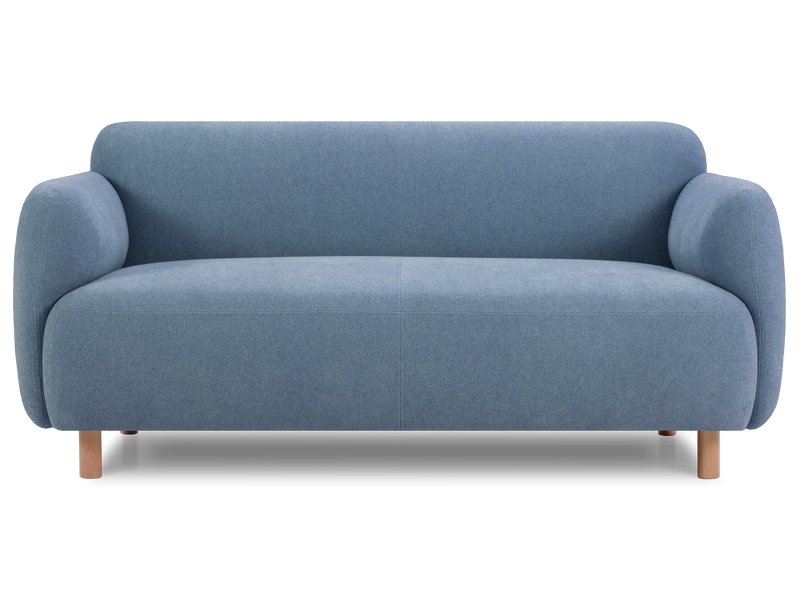 Диван прямой Пайпел Букле Голубой