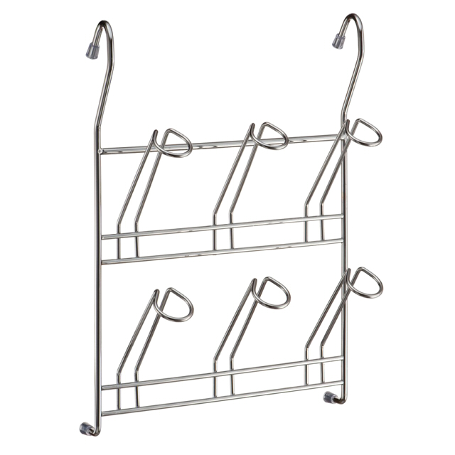 полка для рейлинга для кружек 250х345х120мм хром