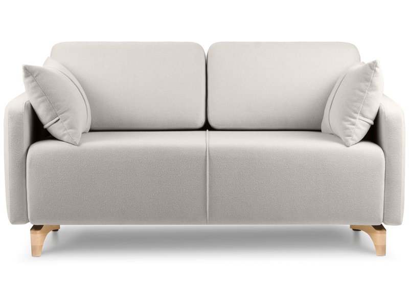 Диван прямой Льери Мини Букле Молочный